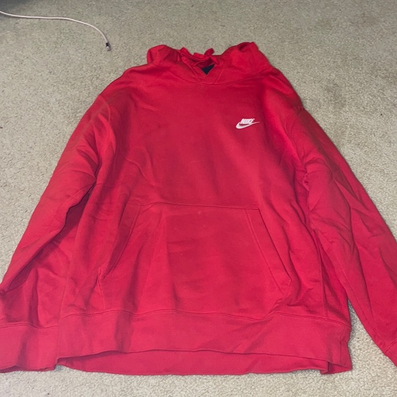 cheap red nike hoodies